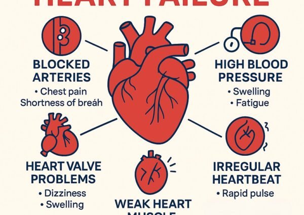 5 Main Causes and Symptoms of Heart Failure