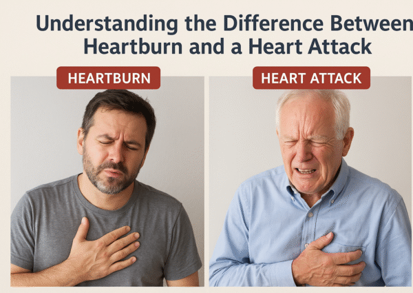 Understanding the Difference Between Heartburn and a Heart Attack